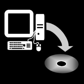 computer: remove disc / remove disc from computer
